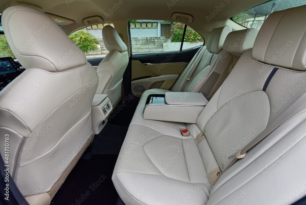 Toyota Camry interior and cabin detail